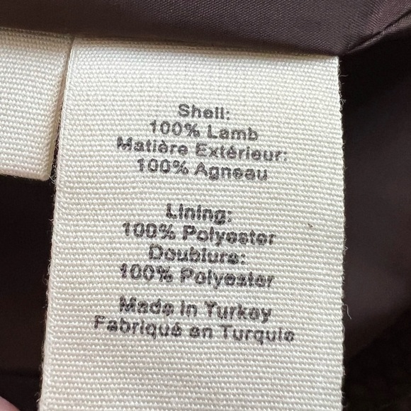 L'AGENCE Kenzie Double Breasted Lambskin Leather Snake Print Blazer Brown Size 2 - Picture 12 of 16